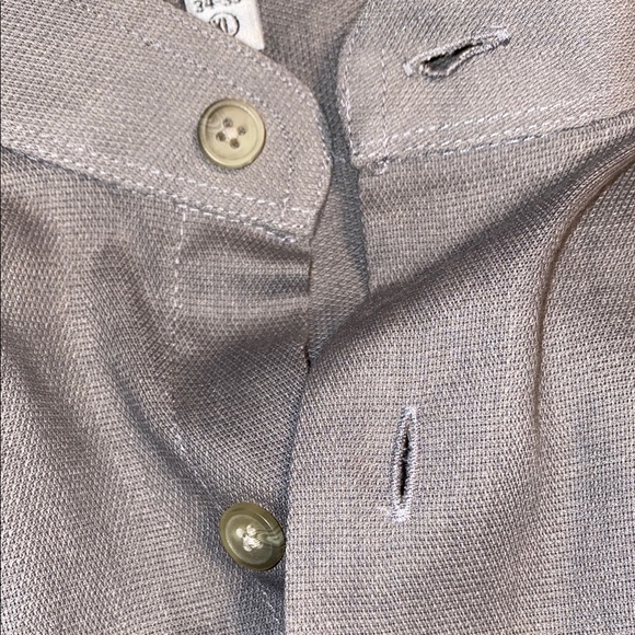 Yves Saint Laurent Vintage Gray Button-Up Shirt - Picture 4 of 4